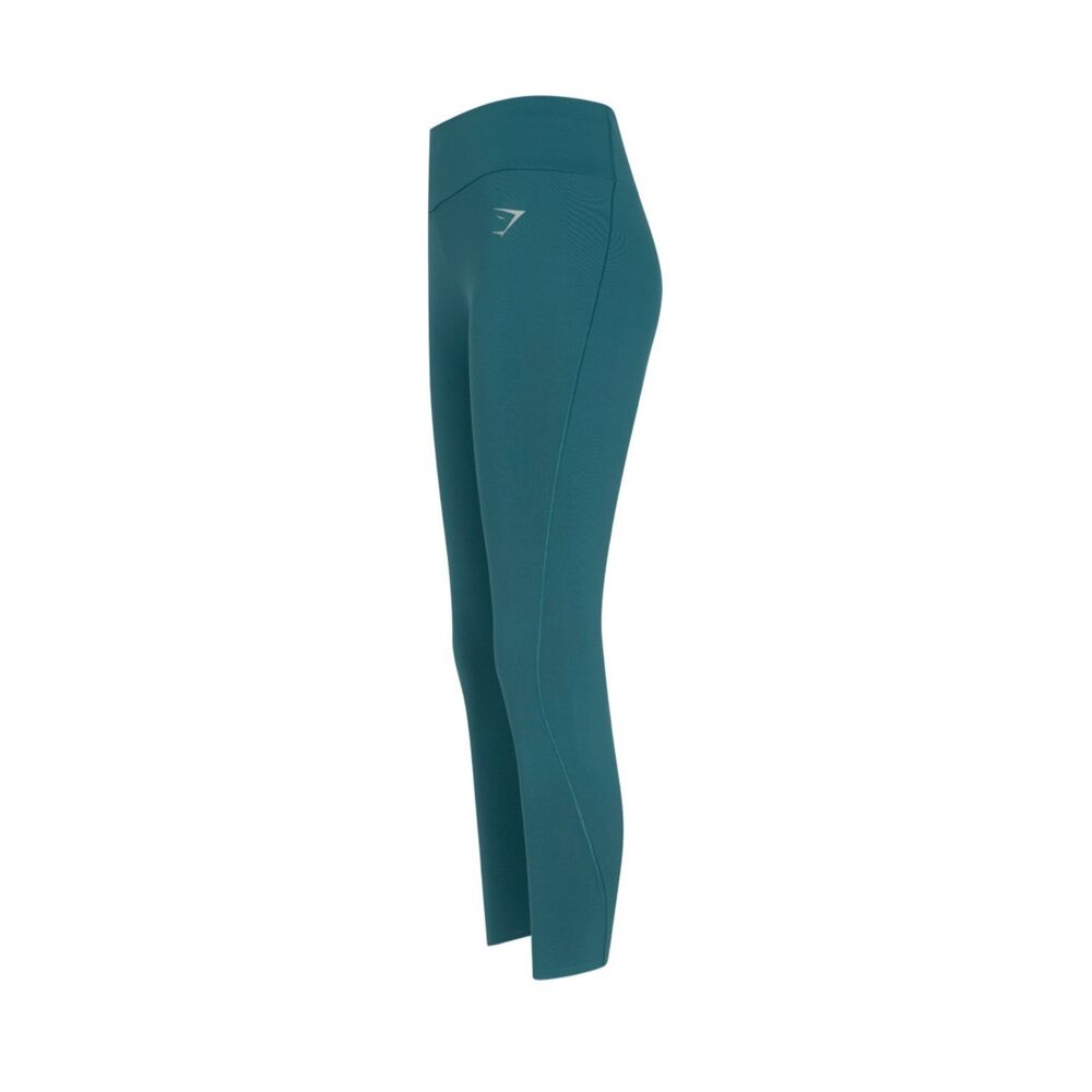 Gymshark NEW size M teal athletic leggings - Picture 6 of 11